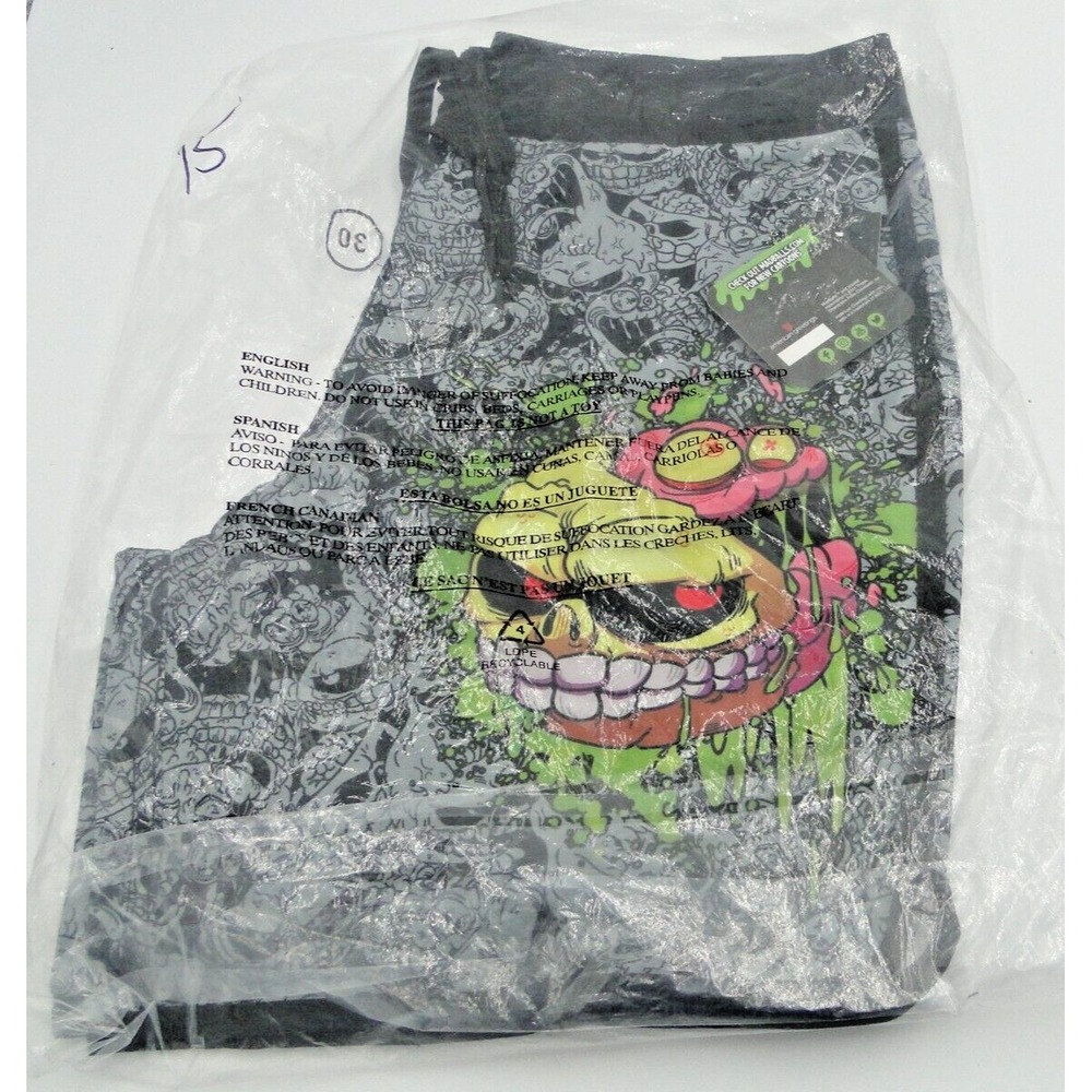 Trunk Madball's Swim Trunks Board Shorts‎ Hot Topic size 30 NWT